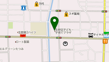 北巽会館老人憩の家の地図画像