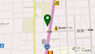 中路手効院の地図画像