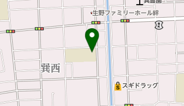 生野朝鮮初級学校の地図画像