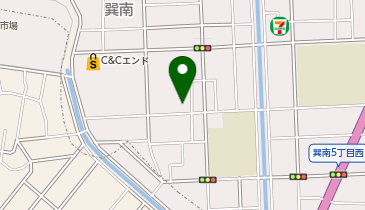 ダンススタジオミューズの地図画像