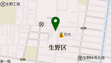 株式会社萩原ドライ林寺店の地図画像