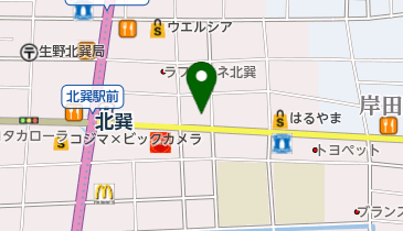 三栄建材工業株式会社の地図画像