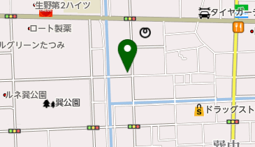 井浪自動車の地図画像