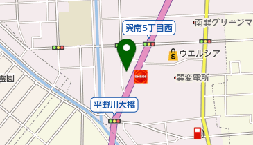 スタジオアリス南巽店の地図画像