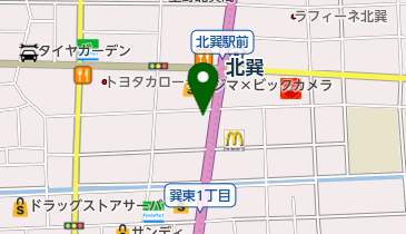 100ドルの瞳の地図画像