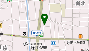 金田整骨院の地図画像