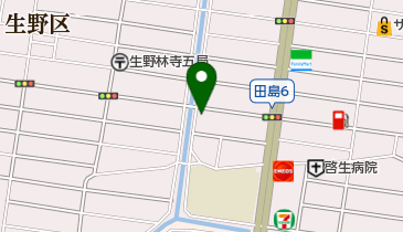 わんまいる生野区林寺店KUGEの地図画像