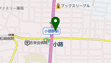 やまいり動物病院の地図画像