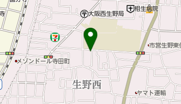 恵坂鍼療所の地図画像