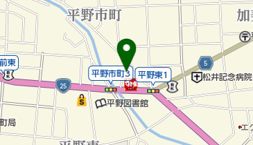 タツミビリヤードの地図画像