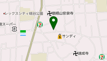 我楽多 生野店の地図画像