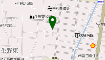 北野美容室の地図画像