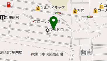 八木産業の地図画像