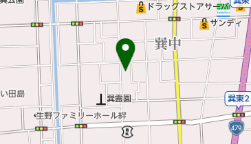 樹毛夢の地図画像