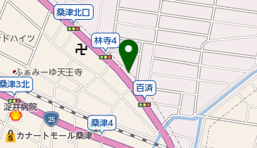 ペットショップナカタの地図画像