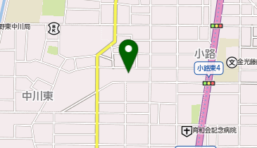 みやこ理容の地図画像