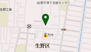 生野屋の地図画像