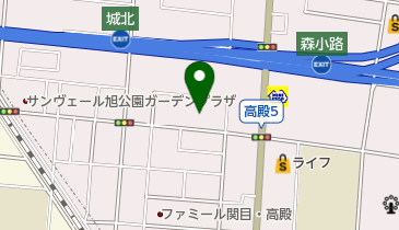 桜葉書道教室の地図画像