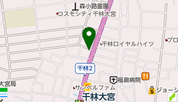 大宮カイロプラクティックの地図画像