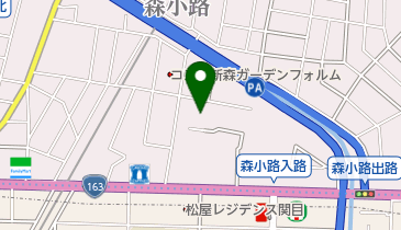 フジオートサービスの地図画像