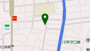 溝口ほねつぎの地図画像