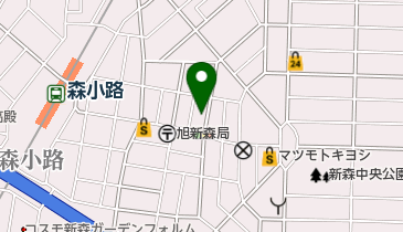 森小路動物病院の地図画像