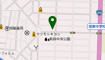 HELLO美容室の地図画像