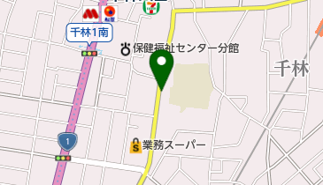 マリン美容室の地図画像
