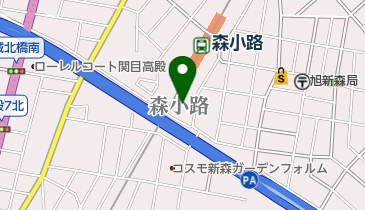 ルビー美容室の地図画像