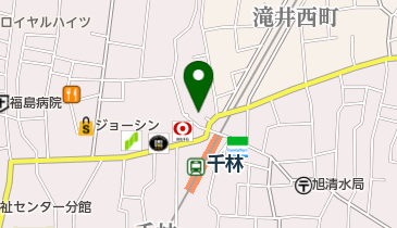 千林わんわん美容室の地図画像