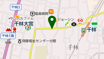 イシガミ千林メガネ店の地図画像