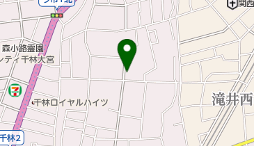 メガネの和田 今市本店の地図画像