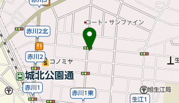 ヘアーサロンさつまの地図画像