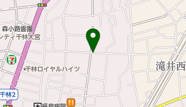 ヘアーサロンニシの地図画像