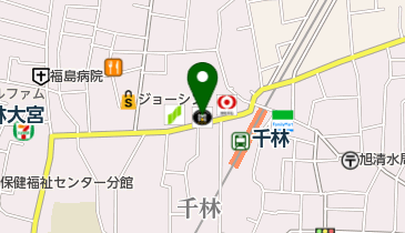 力餅食堂の地図画像