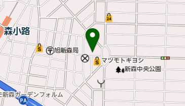 淀ヤ食堂の地図画像