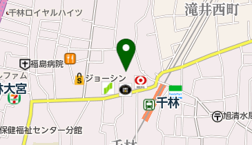 春日軒千林店の地図画像