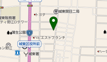 桧垣鍼灸整骨院の地図画像