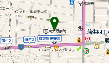 東洋フレンヂ株式会社の地図画像