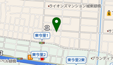 東中浜デイサービスセンターゆうの地図画像