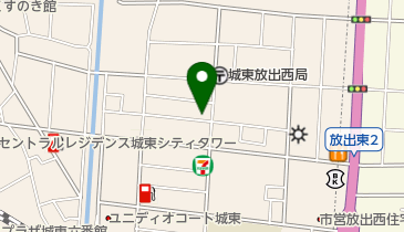 朝日化学工業株式会社の地図画像