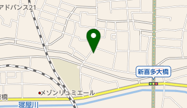 極真会館京橋道場の地図画像