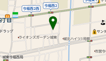 賢友流空手道本部の地図画像