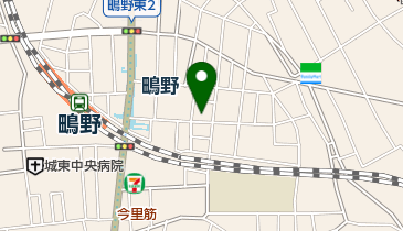 大阪栄光キリスト教会の地図画像