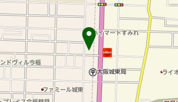 タカケンサンシャイン株式会社 大阪支店の地図画像