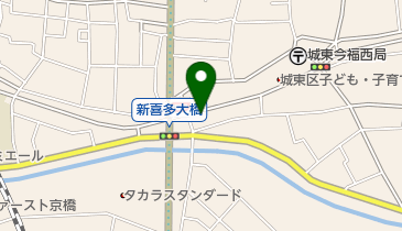 城東区医師会の地図画像