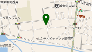 城東民主商工会の地図画像