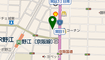 全相互タクシー労働組合の地図画像