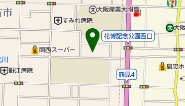 すみれ児童館の地図画像