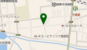 大阪音楽センターの地図画像
